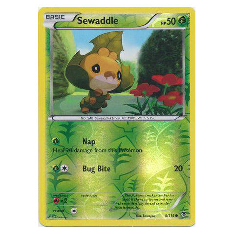 Sewaddle : PHANTOM FORCES (Reverse holo) - 5/119