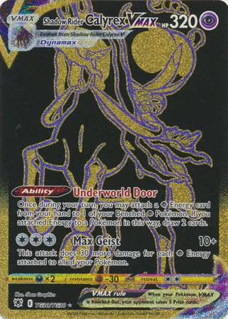 Shadow Rider Calyrex VMAX : ASTRAL RADIANCE - TG30/TG30 - Lockett Labs UK