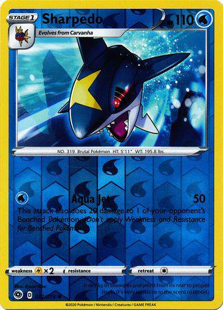 Sharpedo : CHAMPION'S PATH (Reverse holo) - 012/073