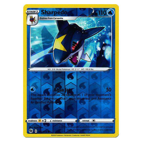 Sharpedo : CHAMPION'S PATH (Reverse holo) - 012/073