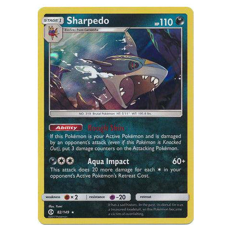 Sharpedo : SUN & MOON BASE (Holo) - 82/149