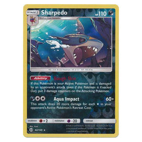 Sharpedo : SUN & MOON BASE (Reverse holo) - 82/149