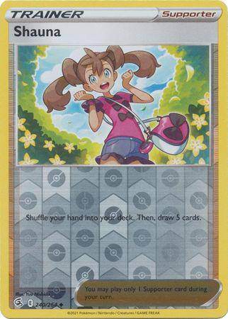 Shauna : FUSION STRIKE (Reverse holo) - 240/264