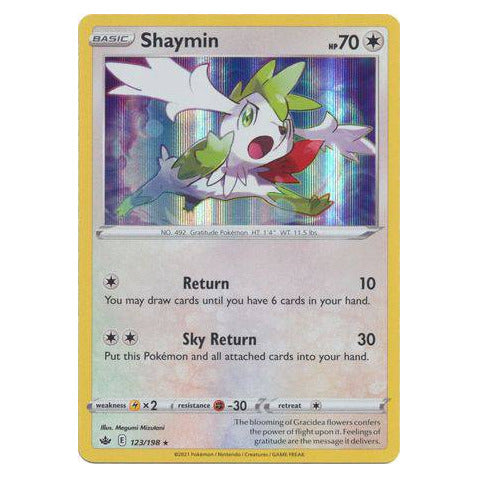 Shaymin : CHILLING REIGN (Holo) - 123/198