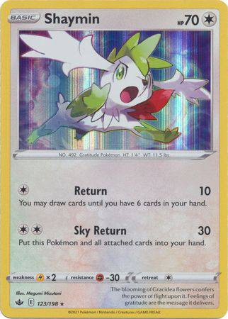 Shaymin : CHILLING REIGN (Holo) - 123/198