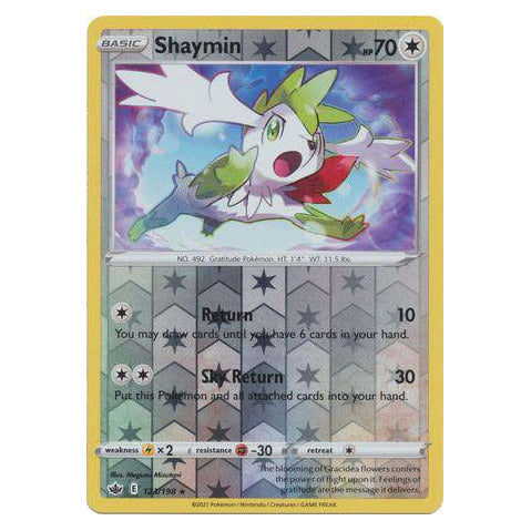 Shaymin : CHILLING REIGN (Reverse holo) - 123/198