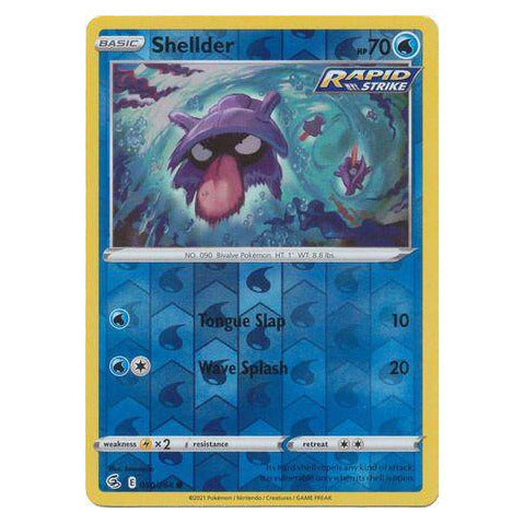Shellder : FUSION STRIKE (Reverse holo) - 050/264