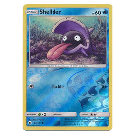 Shellder : SUN & MOON BASE (Reverse holo) - 33/149