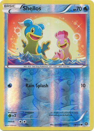 Shellos : STEAM SIEGE (Reverse holo) - 28/114 - Lockett Labs UK