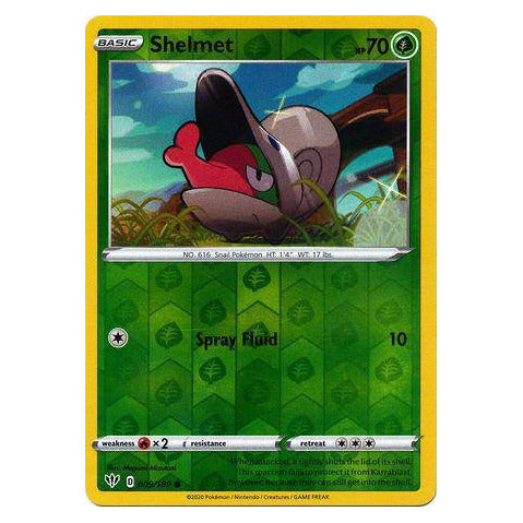 Shelmet : DARKNESS ABLAZE (Reverse holo) - 009/189