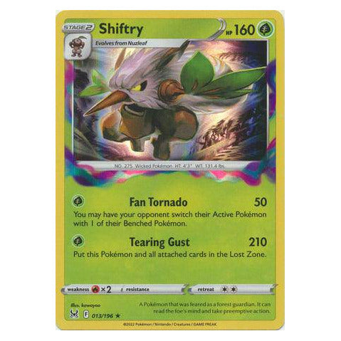 Shiftry : LOST ORIGIN (Holo) - 013/196