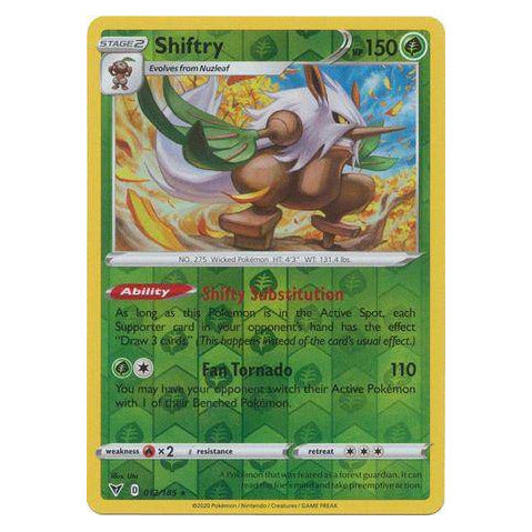 Shiftry : VIVID VOLTAGE (Reverse holo) - 012/185