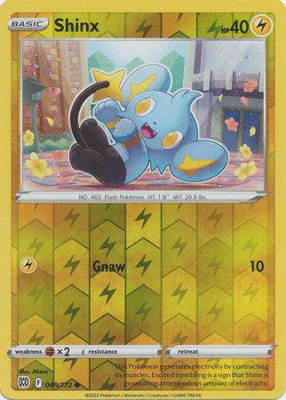 Shinx : BRILLIANT STARS (Reverse holo) - 049/172