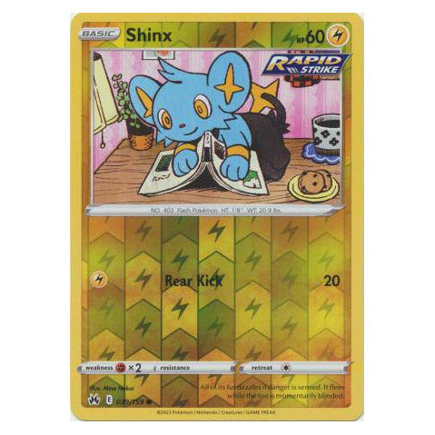 Shinx : CROWN ZENITH (Reverse holo) - 039/159