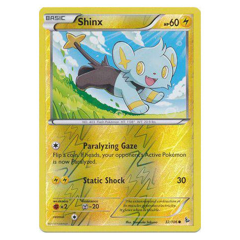 Shinx : FLASHFIRE (Reverse holo) - 32/106
