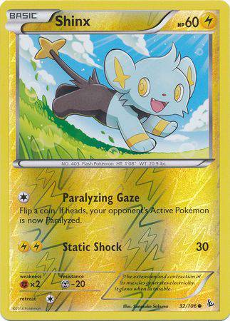 Shinx : FLASHFIRE (Reverse holo) - 32/106