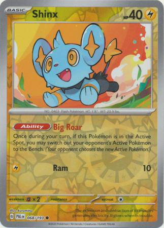 Shinx : PALDEA EVOLVED (Reverse holo) - 068/193