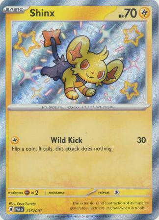 Shinx : PALDEAN FATES - 135/091 - Lockett Labs UK