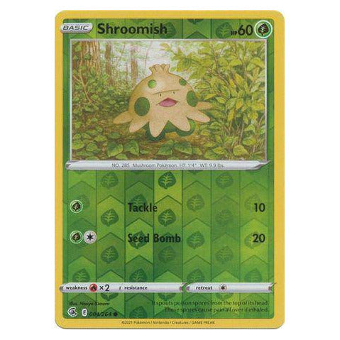 Shroomish : FUSION STRIKE (Reverse holo) - 004/264