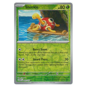 Shuckle : OBSIDIAN FLAMES (Reverse holo) - 005/197