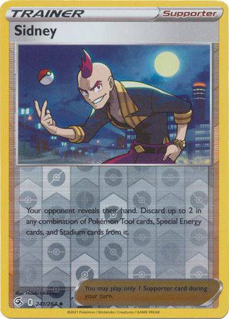 Sidney : FUSION STRIKE (Reverse holo) - 241/264 - Lockett Labs UK