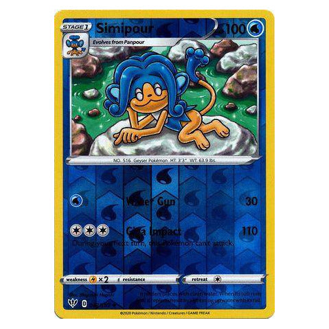 Simipour : DARKNESS ABLAZE (Reverse holo) - 042/189