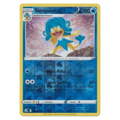 Simipour : FUSION STRIKE (Reverse holo) - 069/264