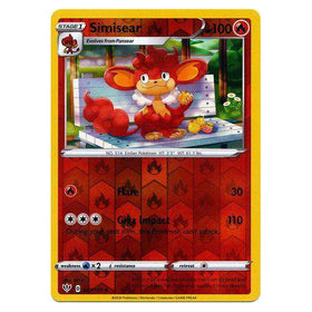 Simisear : DARKNESS ABLAZE (Reverse holo) - 027/189