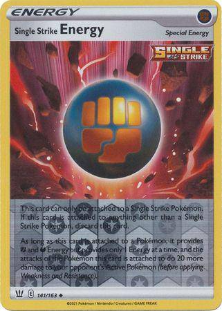 Single Strike Energy : BATTLE STYLES (Reverse holo) - 141/163 - Lockett Labs UK