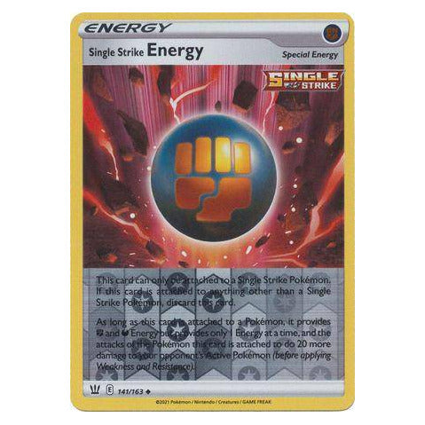 Single Strike Energy : BATTLE STYLES (Reverse holo) - 141/163