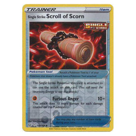 Single Strike Scroll of Scorn : BATTLE STYLES (Reverse holo) - 133/163