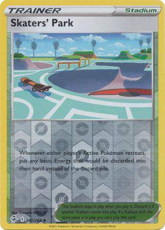 Skaters' Park : FUSION STRIKE (Reverse holo) - 242/264 - Lockett Labs UK