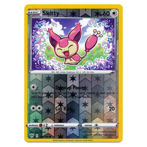 Skitty : DARKNESS ABLAZE (Reverse holo) - 141/189