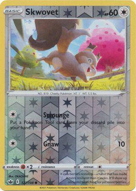 Skwovet : CHILLING REIGN (Reverse holo) - 127/198
