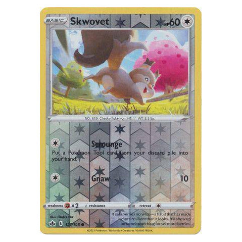 Skwovet : CHILLING REIGN (Reverse holo) - 127/198