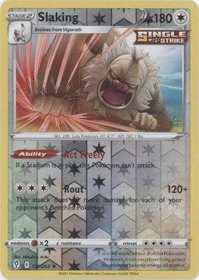 Slaking : EVOLVING SKIES (Reverse holo) - 131/203 - Lockett Labs UK