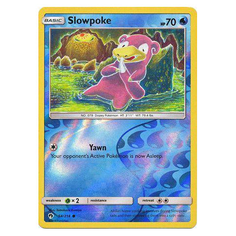 Slowpoke : LOST THUNDER (Reverse holo) - 54/214