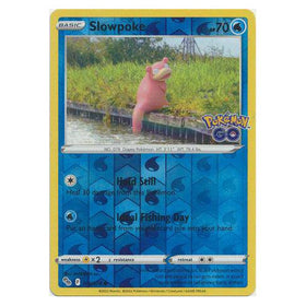 Slowpoke : POKEMON GO! (Reverse holo) - 019/078