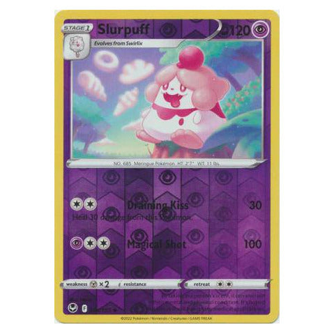 Slurpuff : SILVER TEMPEST (Reverse holo) - 084/195