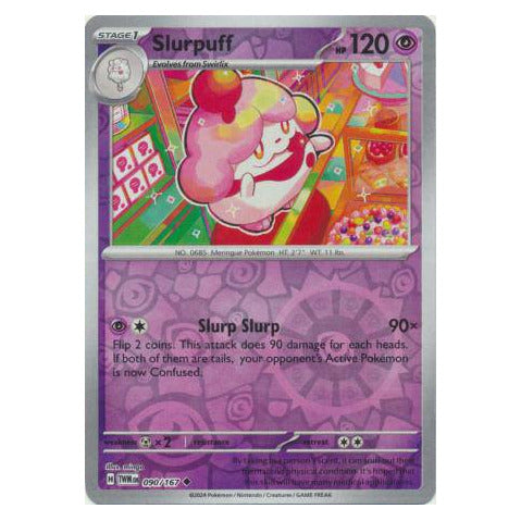Slurpuff : TWILIGHT MASQUERADE (Reverse holo) - 090/167