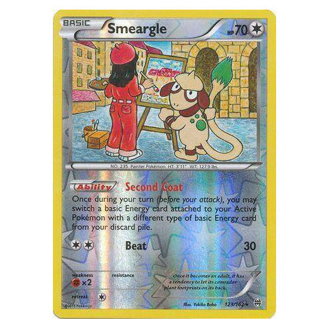 Smeargle : BREAKTHROUGH (Reverse holo) - 123/162