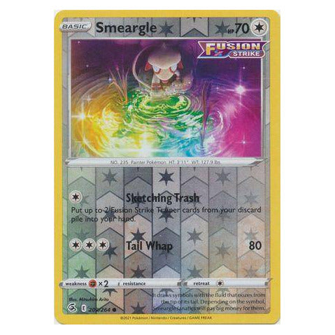 Smeargle : FUSION STRIKE (Reverse holo) - 209/264