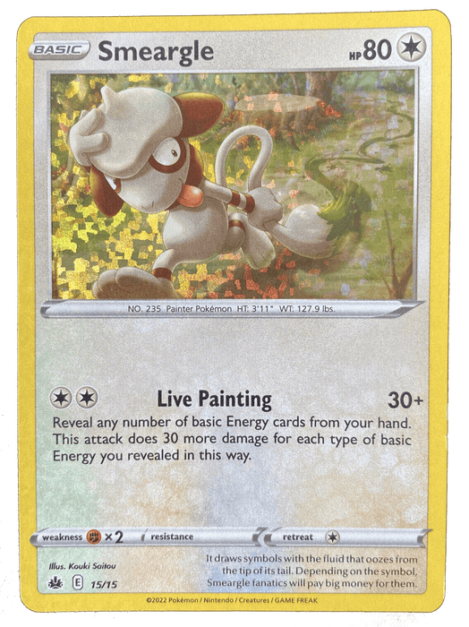 Smeargle : MCDONALDS 2022 (Holo) - 15/15