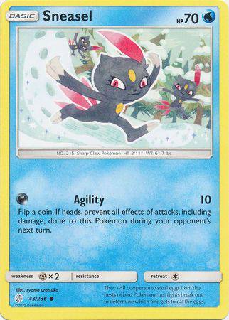 Sneasel : COSMIC ECLIPSE - 43/236