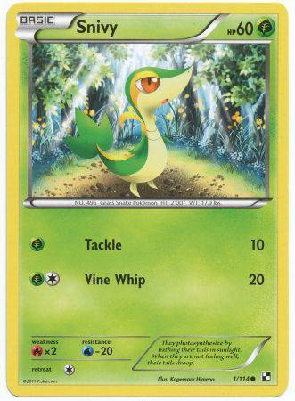 Snivy : BLACK & WHITE BASE - 1/114