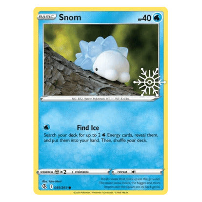 Snom : PROMO (Holo) (Snowflake Stamp) (Sealed) - 084/264