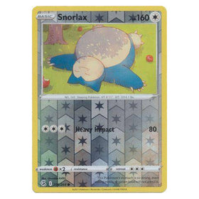 Snorlax : FUSION STRIKE (Reverse holo) - 206/264