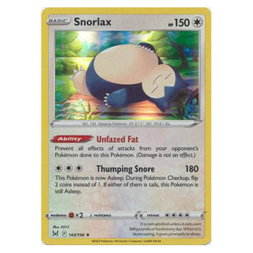 Snorlax : LOST ORIGIN (Holo) - 143/196
