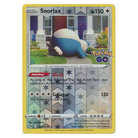 Snorlax : POKEMON GO! (Reverse holo) - 055/078