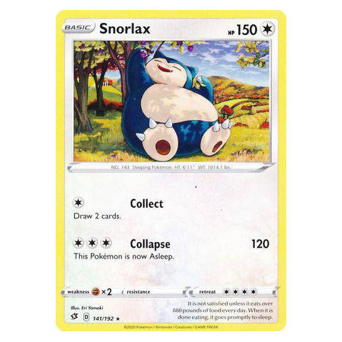 Snorlax : REBEL CLASH - 141/192